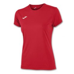 Koszulka do biegania damska Joma Combi z krótkim rękawem. Czerwone t-shirty i topy dla dziewczynek Joma, bez wzorów, z meshu, bez ramiączek. Za 126.00 zł.