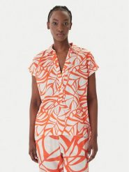 LOLA CASADEMUNT Koszula LS2615097 Pomarańczowy Regular Fit. Brązowe bluzki damskie LOLA CASADEMUNT, xs, bez wzorów, z bawełny, bez kołnierzyka, bez ramiączek. Za 417.99 zł.