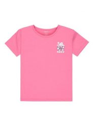 Roxy T-Shirt Lily ERGZT04139 Różowy Regular Fit. Czerwone t-shirty i topy dla dziewczynek Roxy, bez wzorów, z bawełny, bez ramiączek. Za 79.99 zł.