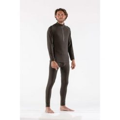 Bluza termoaktywna męska Surfanic Bodyfit Zip Neck. Zielone bluzy męskie Surfanic, m, bez wzorów, bez kaptura. Za 179.99 zł.