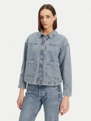 Vero Moda Koszula jeansowa Jamie 10331693 Niebieski Relaxed Fit. Niebieskie bluzki damskie Vero Moda, s, bez wzorów, z bawełny, bez kołnierzyka, bez ramiączek. Za 99.99 zł.