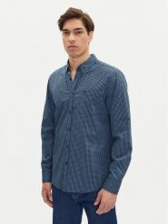 Mustang Koszula Chester 1016241 Niebieski Regular Fit. Niebieskie koszule męskie Mustang, l, bez wzorów, z bawełny, bez kołnierzyka, bez ramiączek. Za 149.99 zł.
