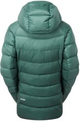 Kurtka glaceon pro women-eucalyptus-green slate-12 (m) RAB. Zielone kurtki damskie Mac in Sac, m, bez wzorów, bez kaptura. Za 1,289.99 zł.