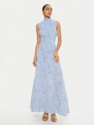 ROTATE Sukienka wieczorowa 113617 Niebieski Regular Fit. Niebieskie sukienki damskie ROTATE, bez wzorów, z syntetyku, wizytowe, bez kołnierzyka, bez ramiączek. Za 1,019.00 zł.