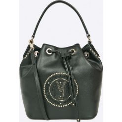 Versace Jeans - Torebka. Szare torby na ramię damskie Versace Jeans. Za 899.90 zł.