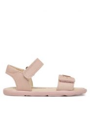 Primigi Sandały 1416700 M Różowy. Czerwone sandały dziewczęce Primigi, z nubiku, bez zapięcia. Za 259.99 zł.