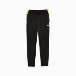 Spodnie dresowe męskie Puma INDIVIDUALLIGA TRAINING czarne 65951702 r S. Czarne spodnie sportowe męskie Puma, l, bez wzorów, z dresówki, na fitness i siłownię. Za 134.53 zł.