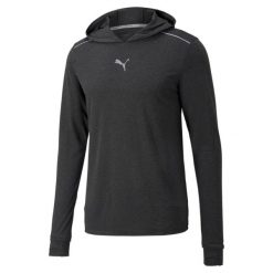 Puma Bluza Run Wool Midlayer 52086201. Czarne bluzy męskie Puma, l, bez wzorów, bez kaptura. Za 171.99 zł.