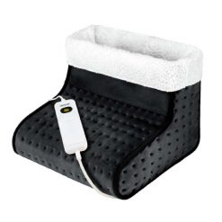Cecotec Calientapiés HeatConfort 100W unisex czarny szary poliester. Czarne skarpety damskie CECOTEC, bez wzorów, z poliesteru. W wyprzedaży za 184.99 zł.