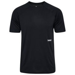 Koszulka treningowa Hummel Pulse. Czarne koszulki sportowe męskie Hummel, bez wzorów, bez kołnierzyka, bez ramiączek, do piłki ręcznej. Za 186.00 zł.