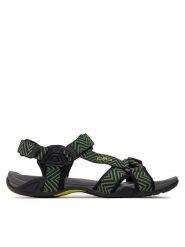 CMP Sandały Hamal Hiking Sandal 38Q9957 Czarny. Czarne sandały męskie CMP, z materiału, bez zapięcia. Za 119.99 zł.