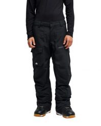 Spodnie śniegowe techniczne dla Mężczyzn UTILITY 20K Czarny. Czarne spodnie snowboardowe męskie Quiksilver, m, bez wzorów, z materiału, narciarskie. Za 859.99 zł.