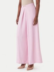 Fracomina Spodnie palazzo FS26SV3007W47601 Różowy Regular Fit. Czerwone spodnie materiałowe damskie Fracomina, bez wzorów, z materiału. Za 619.99 zł.