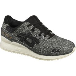 Asics Gel-Lyte III HL7E5-9090. Czarne obuwie sportowe damskie marki Asics lifestyle, bez wzorów, z materiału. W wyprzedaży za 359.99 zł.