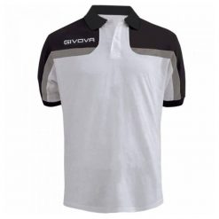 Koszulka Polo Męska Spring. Białe koszulki polo męskie Givova, m, bez wzorów, bez kołnierzyka, bez ramiączek, trekkingowe. Za 38.99 zł.