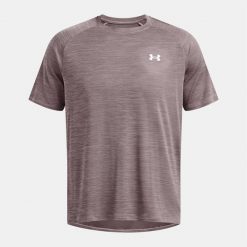 T-Shirt Męski Treningowy Under Armour Koszulka Męska Sportowa. Szare koszulki sportowe męskie Under Armour, m, bez wzorów, bez kołnierzyka, bez ramiączek, do biegania. Za 159.99 zł.