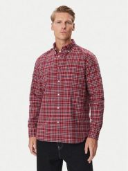 Tommy Hilfiger Koszula Oxford Tartan MW0MW44620 Czerwony Regular Fit. Czerwone koszule męskie Tommy Hilfiger, m, bez wzorów, z bawełny, bez kołnierzyka, bez ramiączek. Za 409.99 zł.