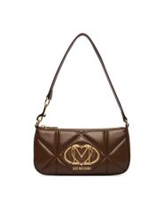 LOVE MOSCHINO Torebka JC4111PP1PLC0300 Brązowy. Brązowe torebki do ręki damskie Love Moschino, bez wzorów, ze skóry, bez dodatków. Za 839.99 zł.