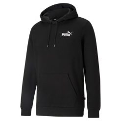 Bluza z kapturem Puma ESS. Niebieskie bluzy męskie Puma, xs, bez wzorów, z bawełny, z kapturem. Za 349.00 zł.