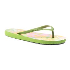 Japonki plażowe damskie Billabong Dama moss meadow. Zielone klapki damskie Billabong, bez wzorów, sportowe, bez obcasa. Za 39.99 zł.