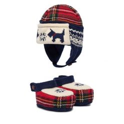 Zestaw Czapka i Skarpety Polo Ralph Lauren. Niebieskie skarpety męskie Polo Ralph Lauren, bez wzorów. Za 659.99 zł.