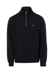 Levi's Bluza Mężczyźni Bawełna czarny, M. Czarne bluzy męskie Levi's, m, bez wzorów, z bawełny, bez kaptura. Za 249.95 zł.