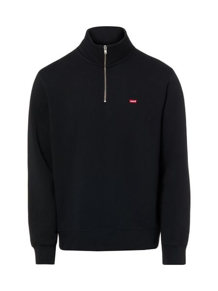 Levi's Bluza Mężczyźni Bawełna czarny, M. Czarne bluzy męskie Levi's, m, bez wzorów, z bawełny, bez kaptura. Za 249.95 zł.