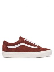 Vans Tenisówki Old Skool VN000EDYHI41 Brązowy. Brązowe trampki i tenisówki damskie Vans, bez wzorów, ze skóry, bez zapięcia. Za 429.99 zł.