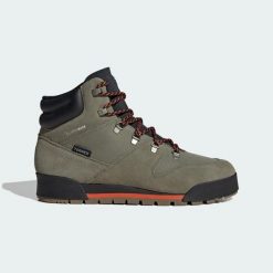 Buty trekkingowe Terrex Snowpitch CLIMAWARM. Brązowe trekkingi męskie Adidas, na zimę, trekkingowe, climawarm (adidas). Za 599.00 zł.