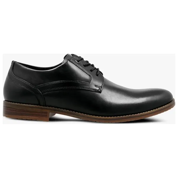 Rockport Style Purpose 3 buty męskie, czarny, rozmiar 44,5. Czarne eleganckie półbuty Rockport, z materiału, eleganckie, bez zapięcia. W wyprzedaży za 314.49 zł.