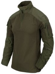 Helikon-Tex Bluza MCDU Combat Shirt® - NyCo Ripstop - Olive Gr. Zielone bluzy męskie HELIKON-TEX, m, bez wzorów, bez kaptura. Za 242.08 zł.