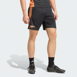 Spodenki treningowe Arsenal FC 26/27 Tiro. Czarne szorty męskie Adidas, m, bez wzorów, z materiału, klasyczne. Za 264.94 zł.