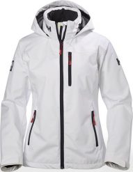 Helly Hansen Kurtka żeglarska damska W Crew Hooded Jacket biała r. M. Białe kurtki damskie Helly Hansen, m, bez wzorów, bez kaptura. Za 729.99 zł.