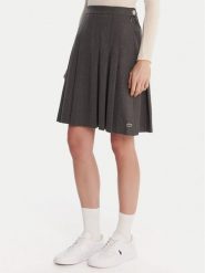 Lacoste Spódnica plisowana JF5358 Szary Regular Fit. Szare spódnice damskie Lacoste, bez wzorów, z syntetyku, plisowane. Za 949.99 zł.