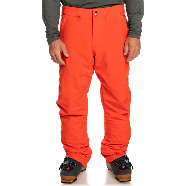 Spodnie snowboardowe męskie Quiksilver Estate. Brązowe spodnie snowboardowe męskie Quiksilver, na zimę, m, bez wzorów, narciarskie. Za 389.99 zł.
