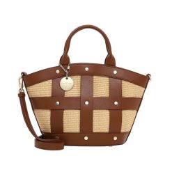 Tamaris Torebka Shopper TAS Kirsti Torby na zakupy 1 ct Koralowy Damski. Pomarańczowe torby na ramię damskie Tamaris, z aplikacjami, z materiału, zdobione, bez dodatków. Za 275.99 zł.