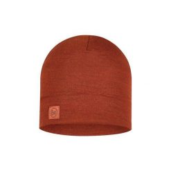 Czapka wełniana Buff Heavyweight Merino Wool Hat. Czerwone czapki i kapelusze męskie Buff, bez wzorów, z materiału. Za 162.99 zł.