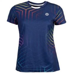 Koszulka treningowa damska Oliver Denver. Niebieskie koszulki sportowe damskie OLIVER, l, bez wzorów, bez kołnierzyka, bez ramiączek. Za 293.00 zł.