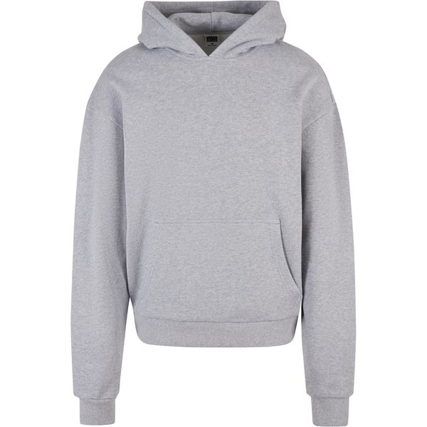 Bluza z kapturem Urban Classics Ultra Heavy. Szare bluzy męskie Urban Classics, m, bez wzorów, z bawełny, z kapturem. Za 246.00 zł.