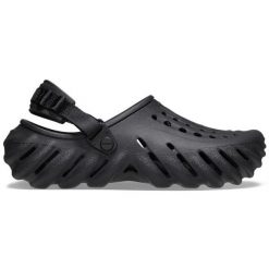 Tenisówki Crocs Model 153003 Kolor Czarny. Czarne trampki i tenisówki damskie Crocs, bez wzorów, z gumy, sportowe, bez zapięcia. Za 288.00 zł.