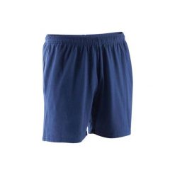 Spodenki Gym do uda 100. Szare szorty męskie DOMYOS, z bawełny. Za 19.99 zł.