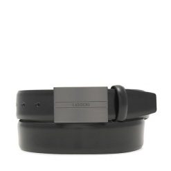 Pasek Męski Lasocki. Czarne paski damskie Lasocki, bez wzorów. Za 99.99 zł.