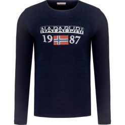 Bluza NAPAPIJRI BERTHOW LOGO CREW 1 Granatowy. Bluzy męskie marki Napapijri. W wyprzedaży za 240.00 zł.