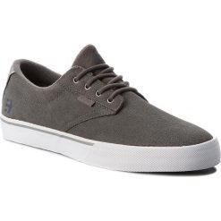 Tenisówki ETNIES - Jameson Vulc 4101000449 Dark Grey 021. Szare półbuty na co dzień męskie Etnies, bez wzorów, z gumy, bez zapięcia. W wyprzedaży za 209.00 zł.