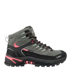 Buty trekkingowe damskie CMP RIGEL 2.0 MID skóra wodoodporne. Zielone trekkingi damskie CMP, trekkingowe. Za 449.99 zł.