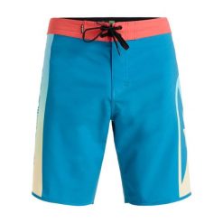 Spodenki boardshort dla Mężczyzn SURFSILK HOLMES 20" Niebieski. Niebieskie szorty męskie Quiksilver, l, bez wzorów, z elastanu. Za 319.99 zł.