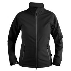 Kurtka softshellowa Horka Silhouette. Czarne kurtki damskie Horka, s, bez wzorów, z softshellu, bez kaptura. Za 289.50 zł.