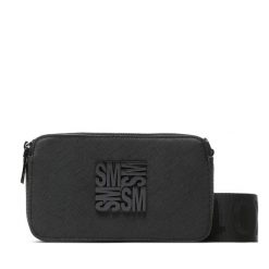 Torebka Steve Madden. Czarne listonoszki damskie Steve Madden, bez wzorów, bez dodatków. Za 309.99 zł.