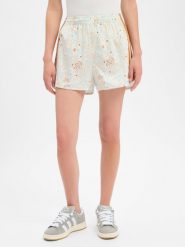 Adidas Originals Szorty Kobiety Bawełna (100%) biały|brązowy, M. Białe szorty damskie adidas Originals, na lato, m, bez wzorów, z bawełny. Za 139.95 zł.
