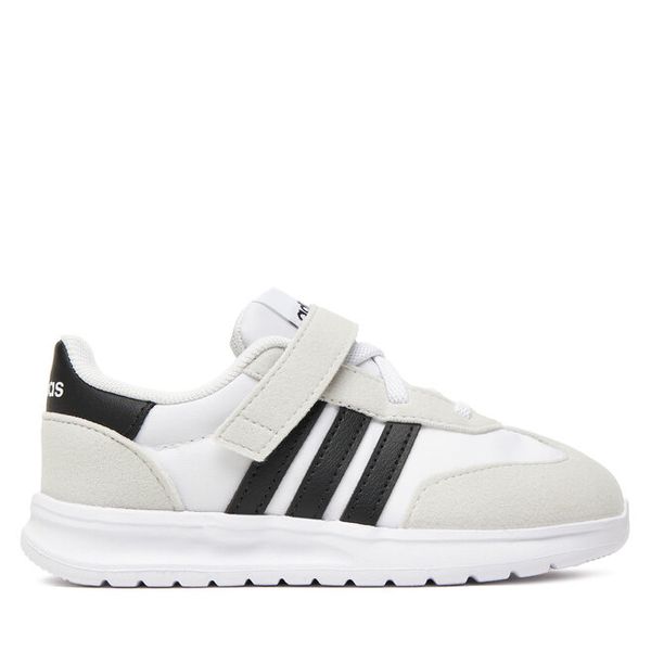 Sneakersy adidas. Niebieskie trampki i tenisówki chłopięce Adidas, bez wzorów, bez zapięcia. Za 199.99 zł.